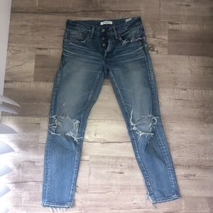Moussy Vintage Denim Mid Rise Size 24